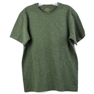 RVCA Super Marle Tee Size Green New!
